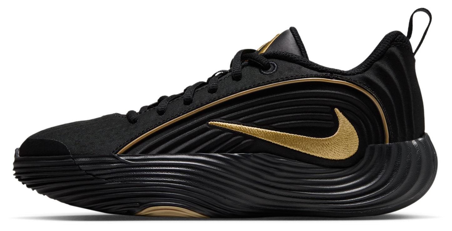 Nike Giannis Immortality 5 童款 - Black/Metallic Gold/Gum Lt Brown - Image 2
