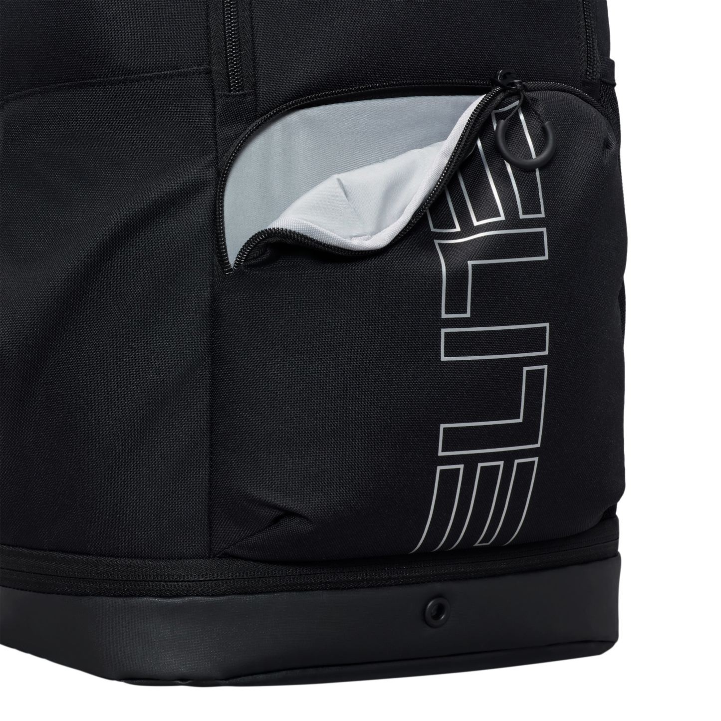 Nike Varsity Elite Backpack - Black/Metallic Silver - Image 6