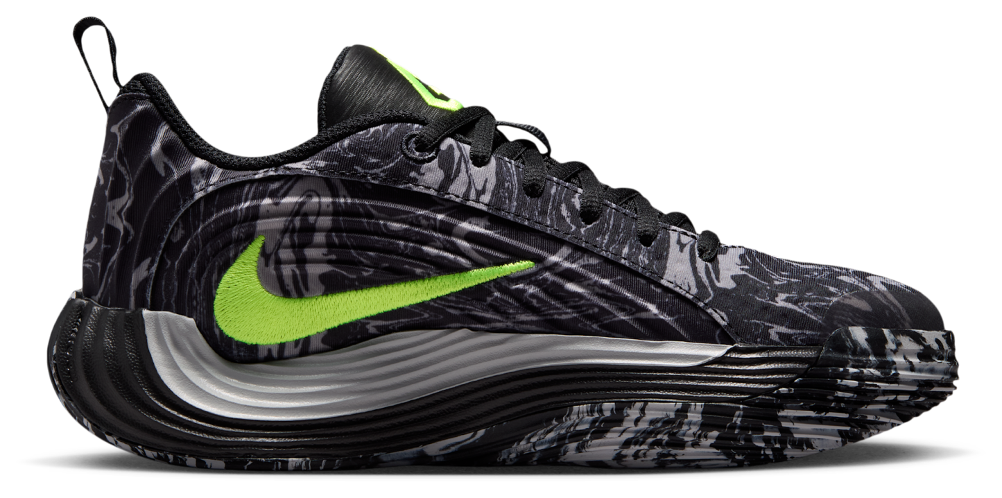 Nike Giannis Immortality 5 童款 - Black/Volt/Light Smoke Grey - Image 1