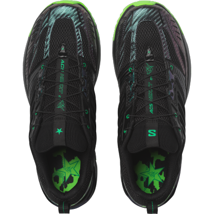 Salomon ACS NEXXT THE GREEN STAR BY FEID - Black / Bright Green / Green Gecko - View 5