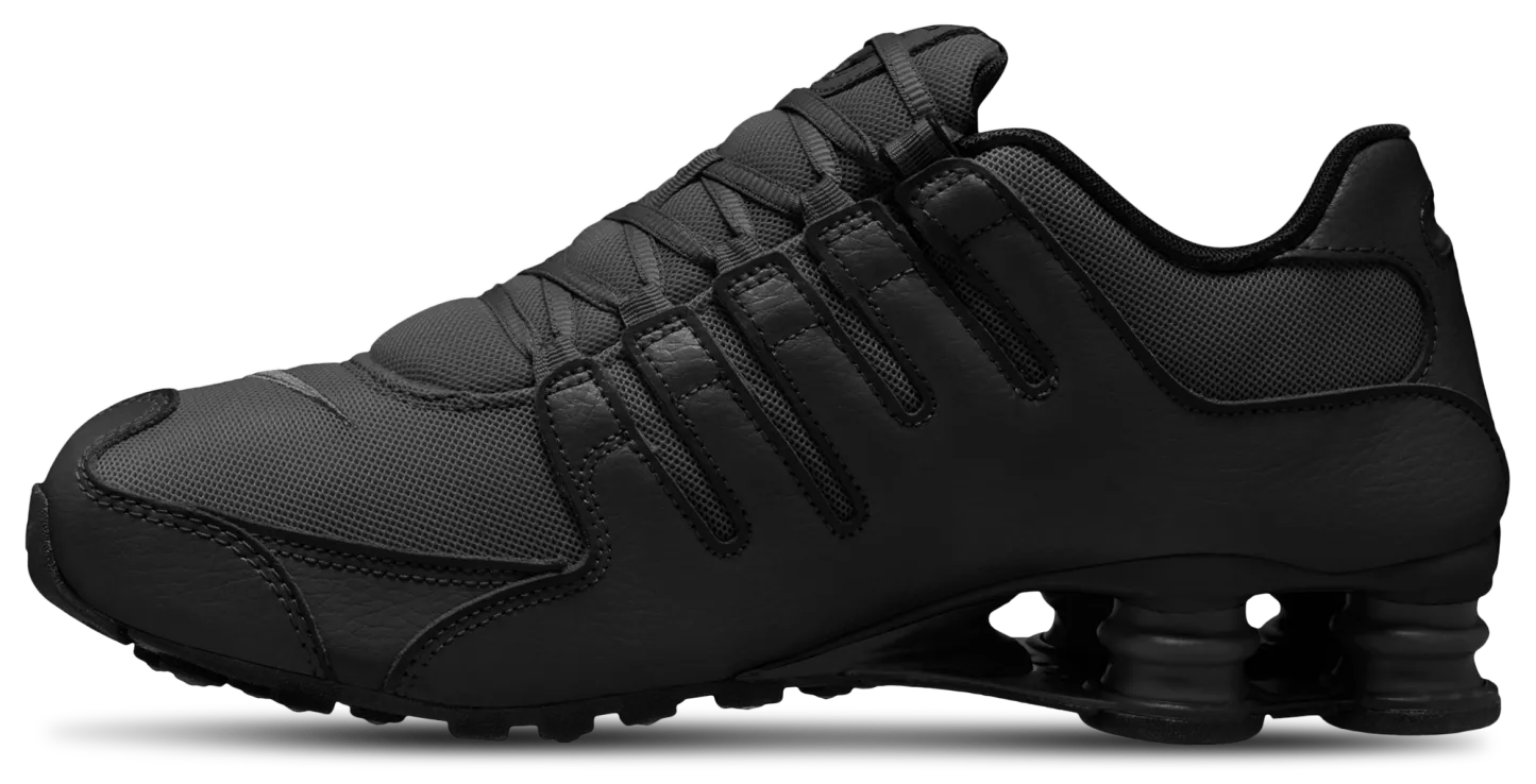Nike Shox NZ - Black/Black/White - Image 2