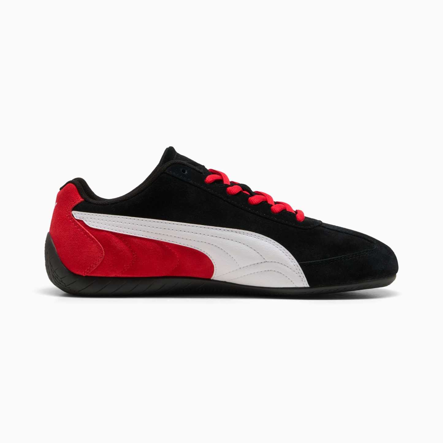 Scuderia Ferrari Speedcat Sneakers - PUMA Black-PUMA White-Rosso Corsa - 7