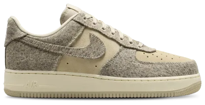 Nike Air Force 1 Low LE - Tan/Silver/Tan - Image 1