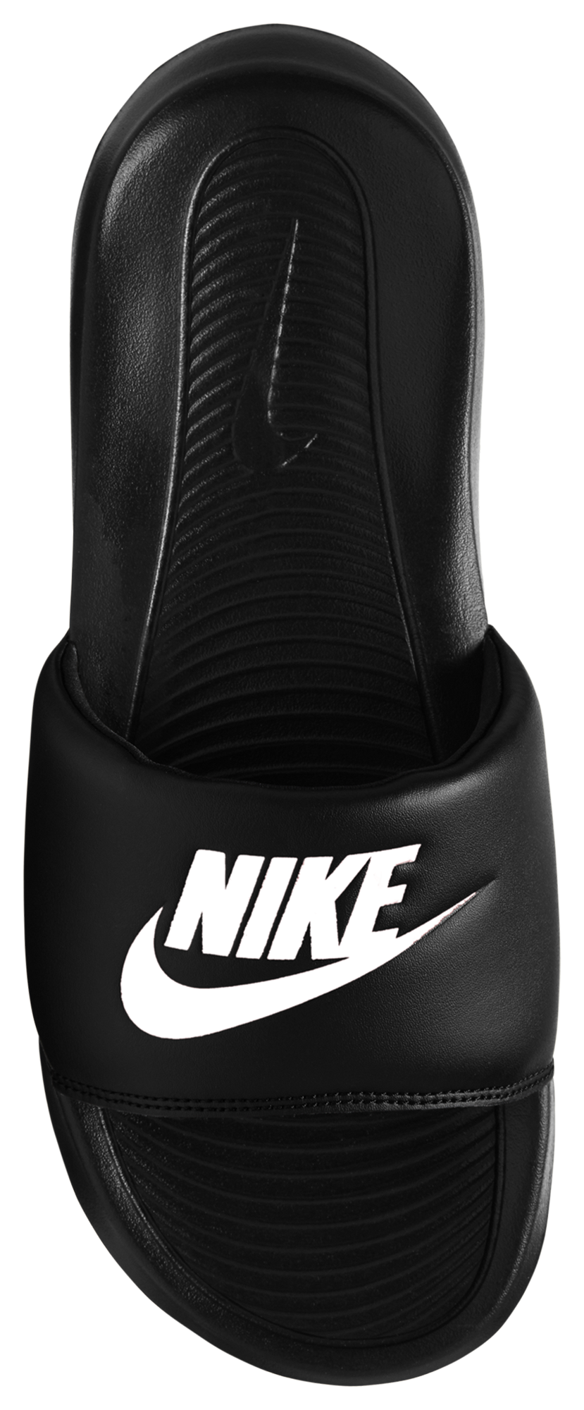 Nike Victori One Slides - Black/White/Black - Image 3
