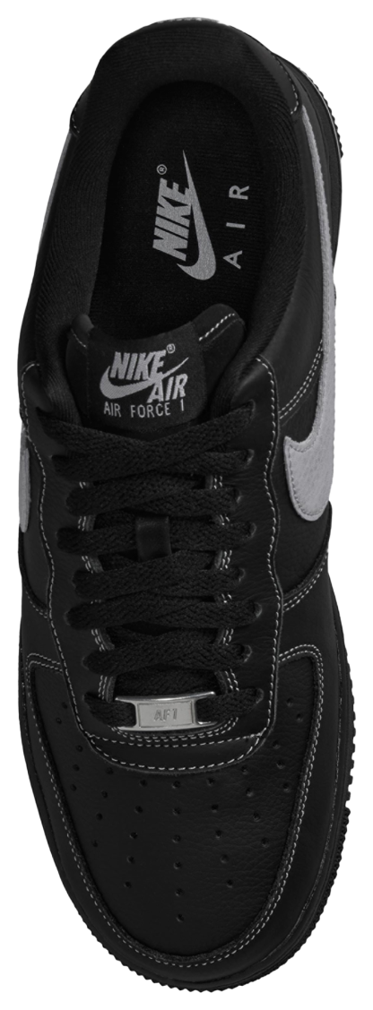 Nike Air Force 1 '07 LV8 - Men's - Black/Wolf Grey - Image 3