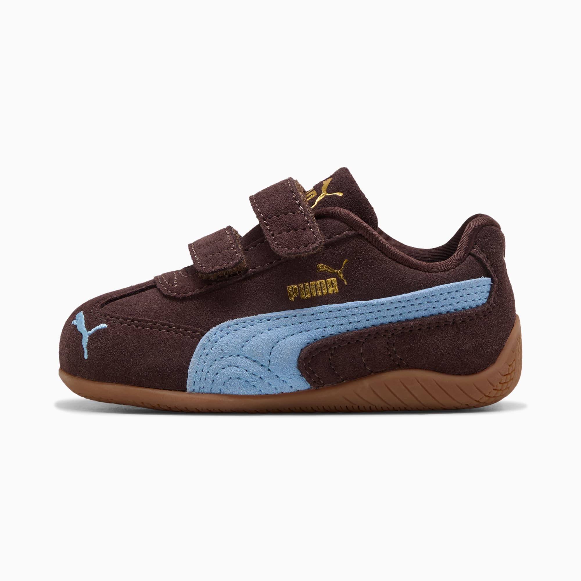 Speedcat OG Toddlers' Easy On Sneakers - Chocolate Brown-Team Light Blue - 1