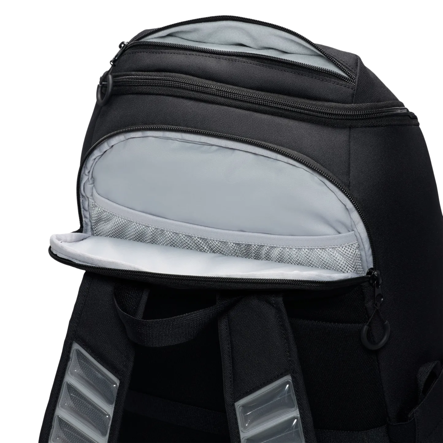 Nike Varsity Elite Backpack - Black/Metallic Silver - Image 5