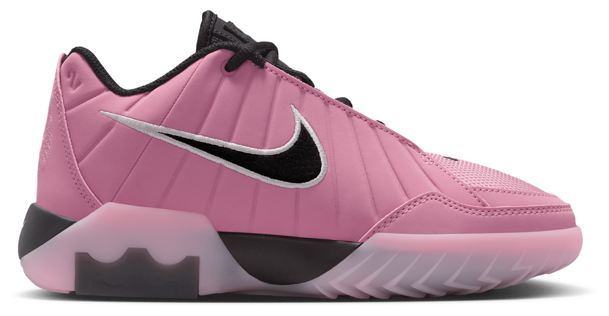 Nike Lebron Witness IX 童款 - Black/Pink/Elemental Pink - Image 1