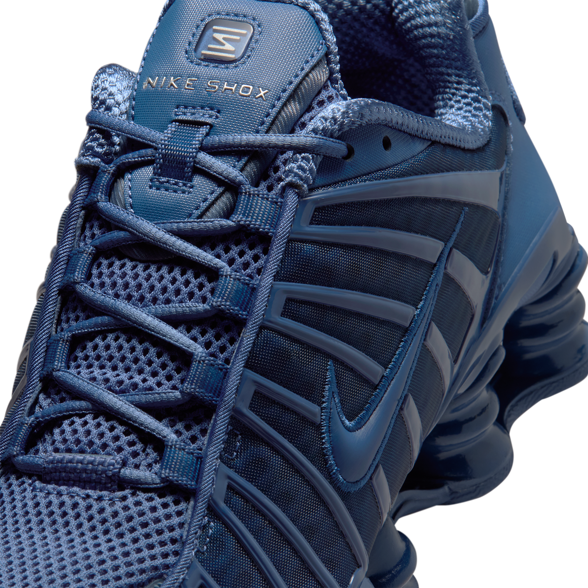 Nike Shox TL - Mtlc Silver/Mystic Navy/Mystic Navy - Image 7