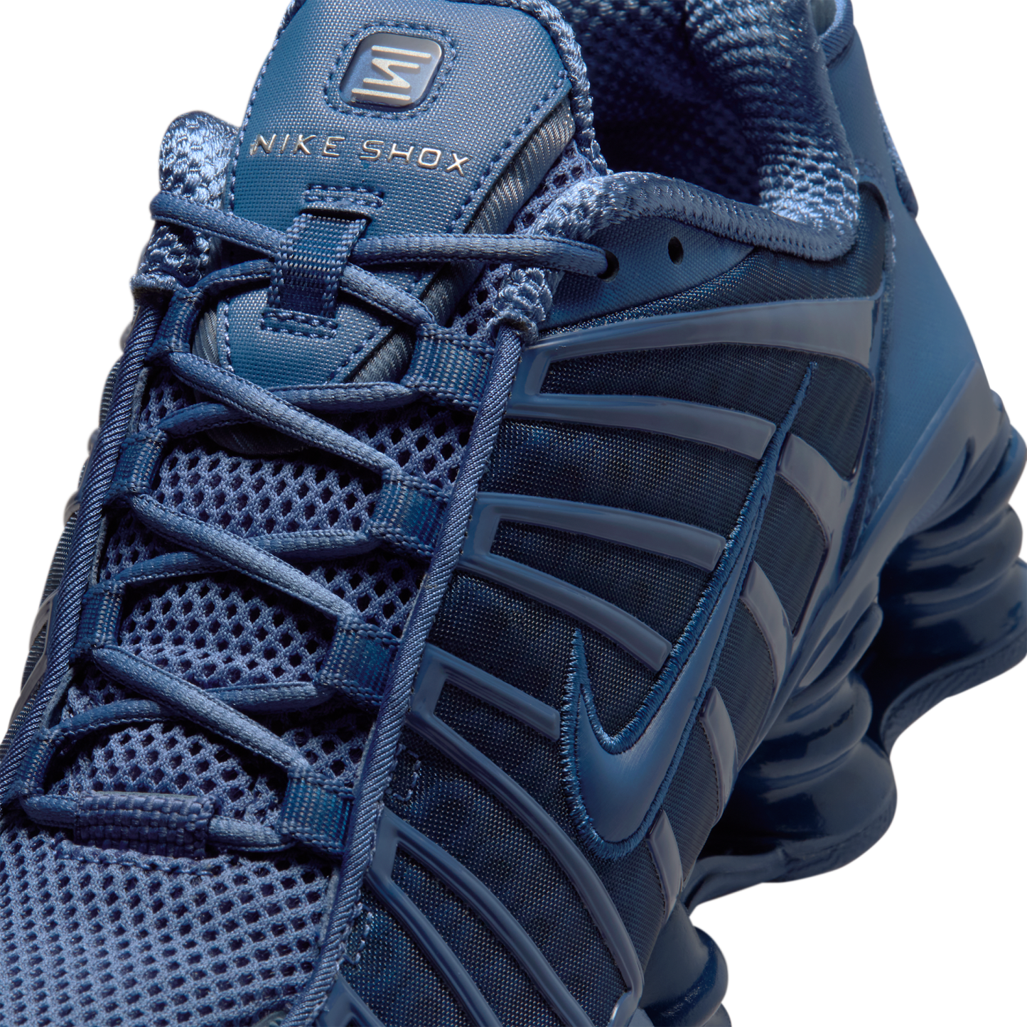 Nike Shox TL - Mtlc Silver/Mystic Navy/Mystic Navy - Image 7
