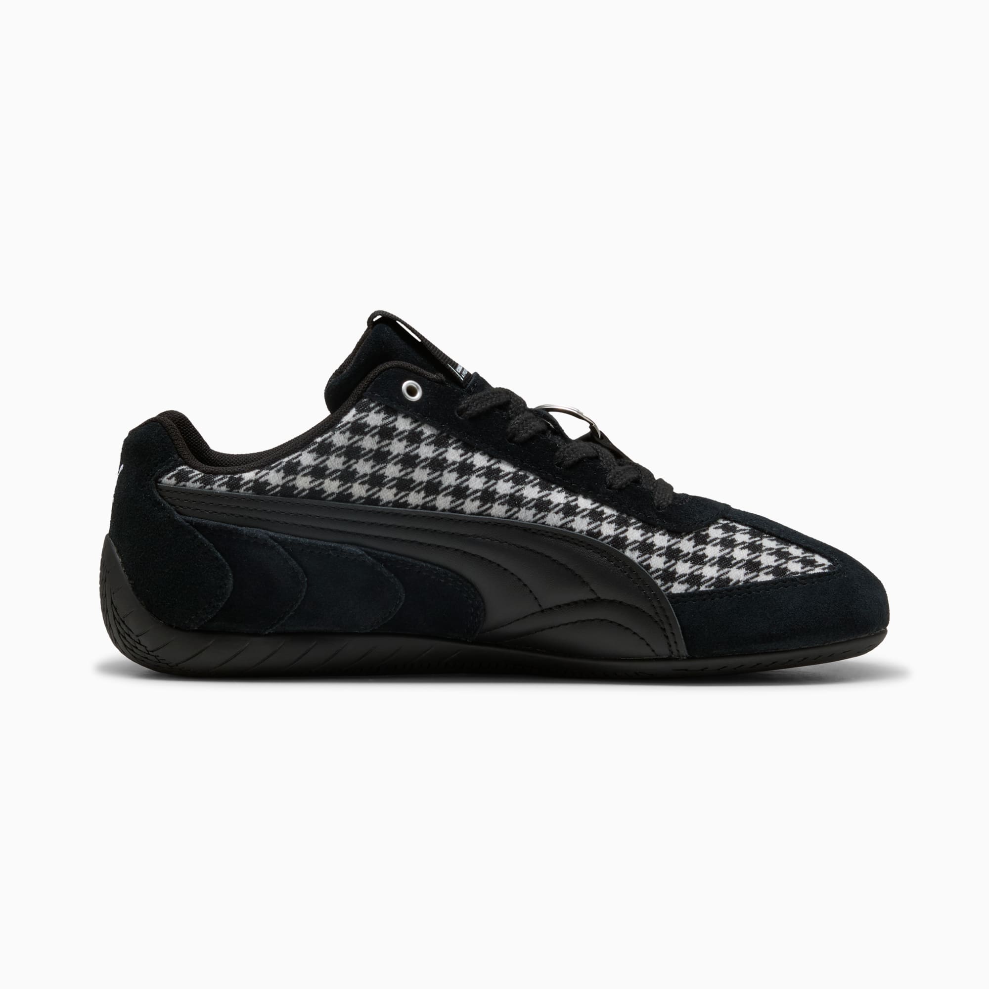 Porsche Legacy Speedcat Pepita Sneakers - PUMA Black-PUMA White - 7