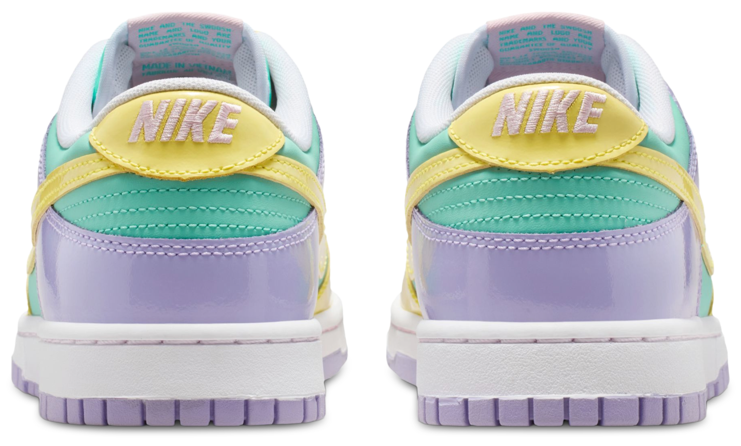 Nike Dunk Low Retro - Emerald Rise/Yellow Pulse/Hydrangeas - Image 3