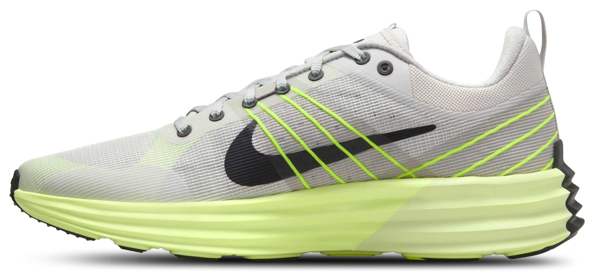 Nike Lunar Roam - Neutral Grey/Black/Volt - Image 2