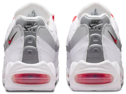 Nike Air Max 95 - Speed Red/White/Mtlc Silver - Image 3