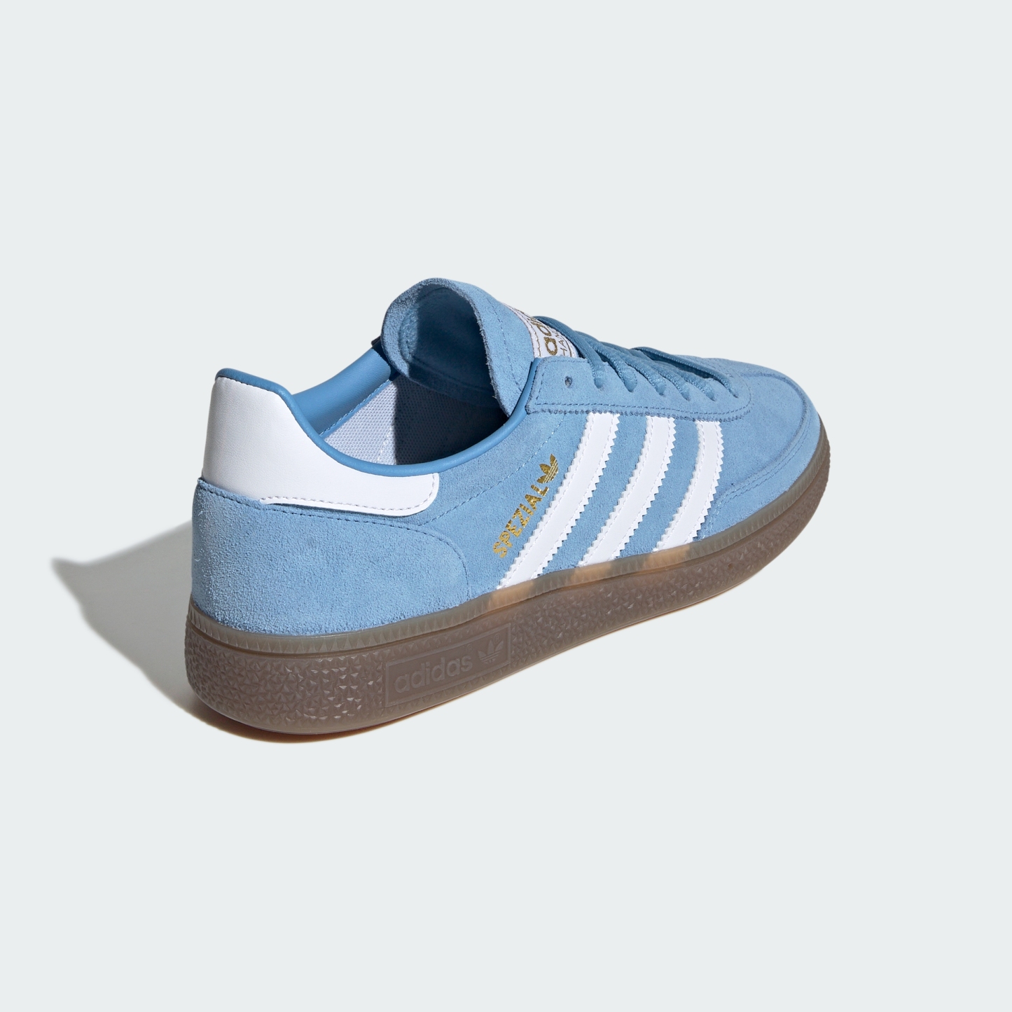 adidas Handball Spezial Shoes - Light Blue / Cloud White / Gum - View 6