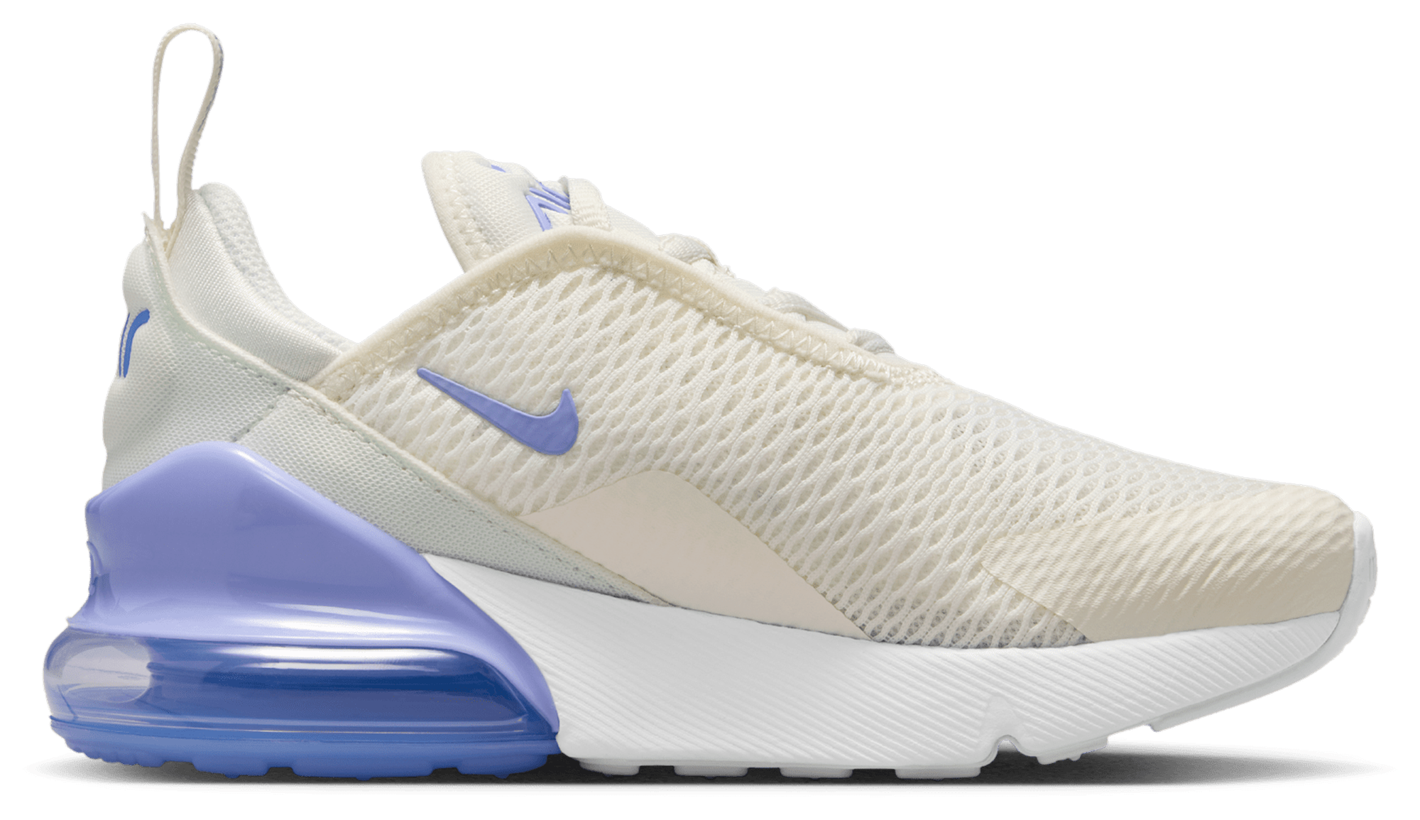 Nike Air Max 270 童款 - Sail/Lt Thistle/Sapphire - Image 1