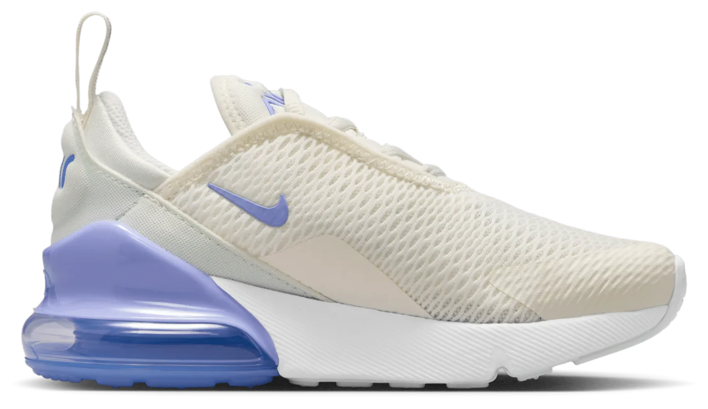 Nike Air Max 270 童款 - Sail/Lt Thistle/Sapphire - Image 1