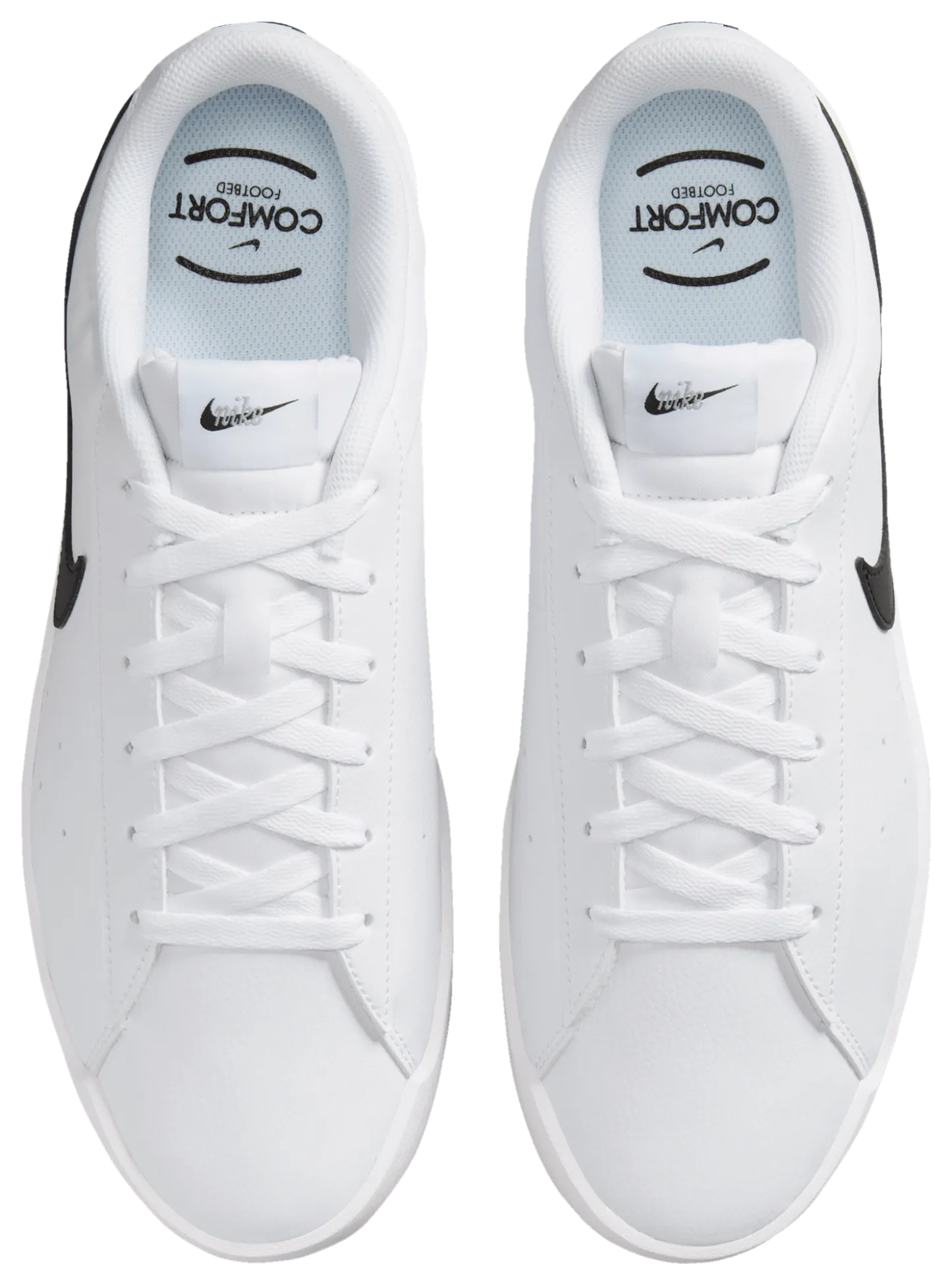 Nike Court Heritage SL - White/Wolf Grey/Black - Image 4