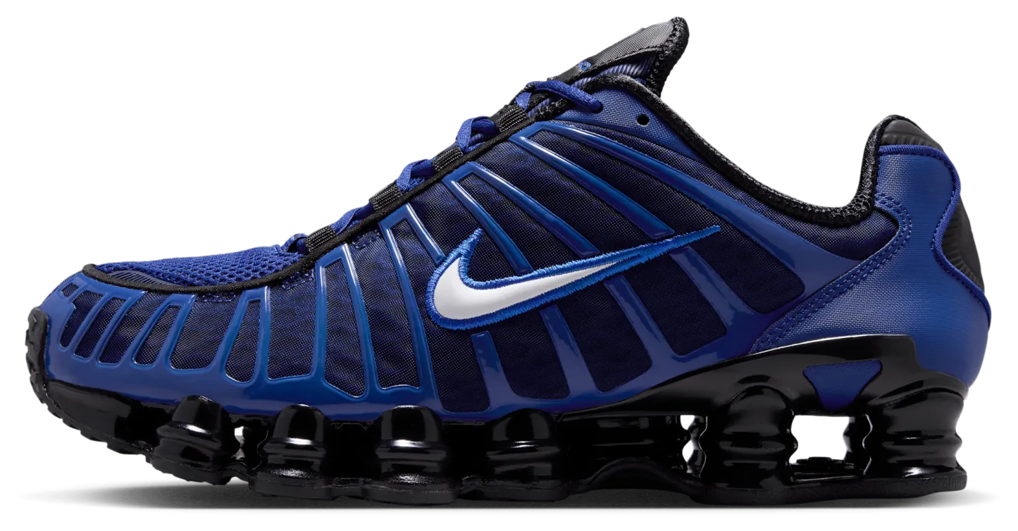 Nike Shox TL - Black/Deep Royal Blue/White - Image 2