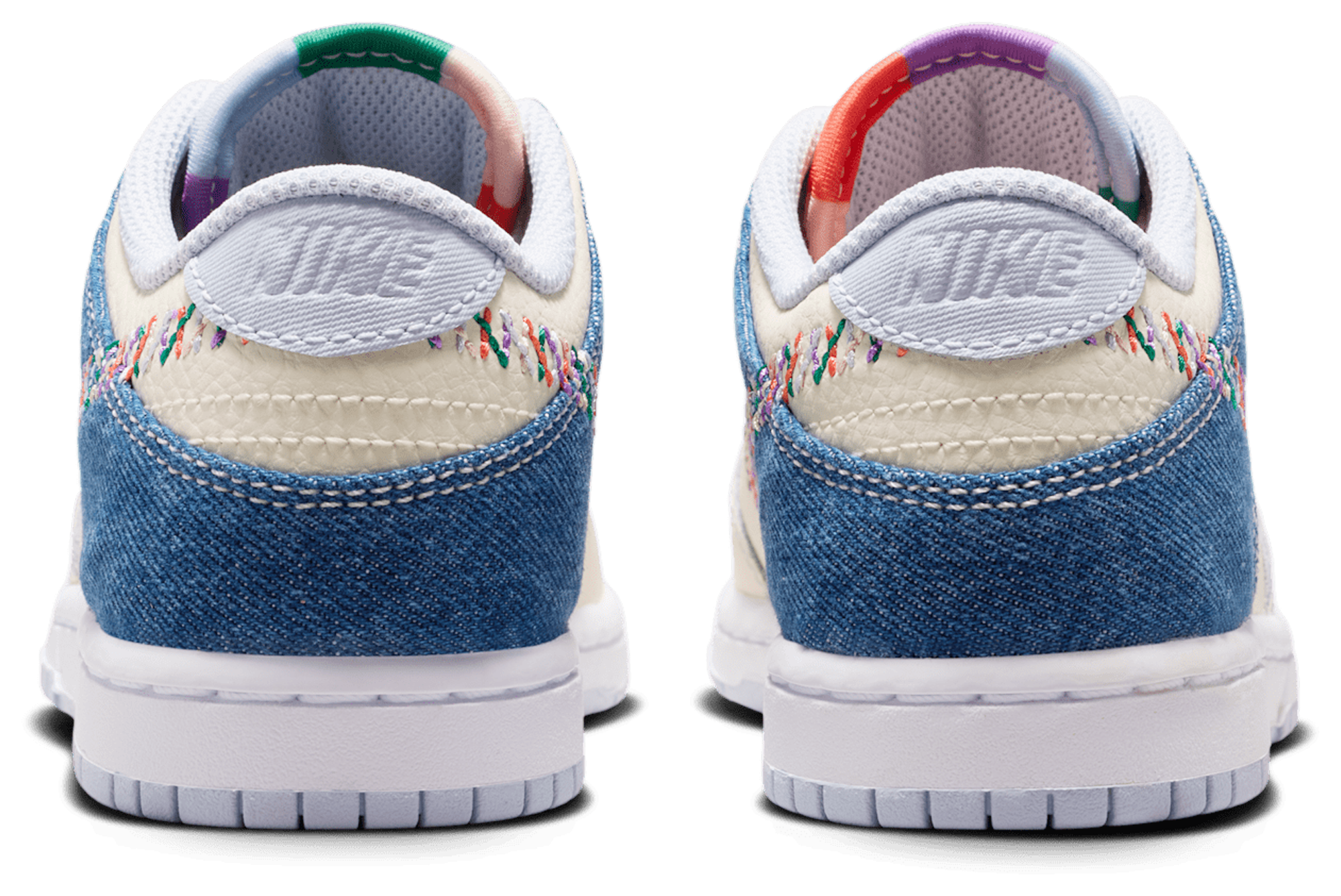 Nike Dunk Low 童款 - Soft Pearl/Multicolor (R1826022) - Image 3