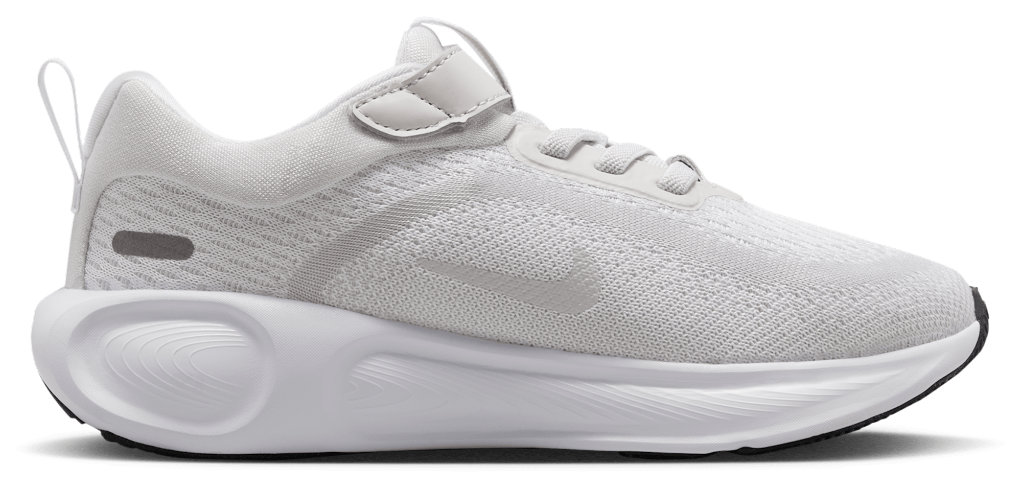 Nike Stellar Ride 童款 - Metallic Silver/Vast Grey/White - Image 1