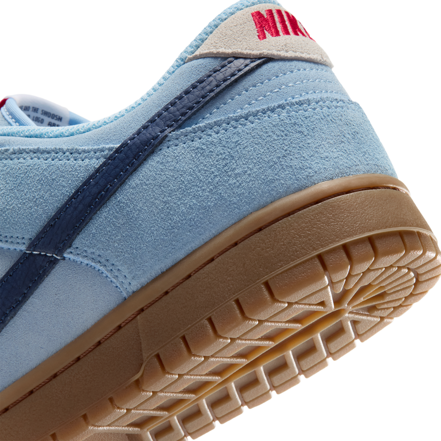 Nike Dunk Low Retro - Summit White/Soft Blue/Midnight Navy - Image 7