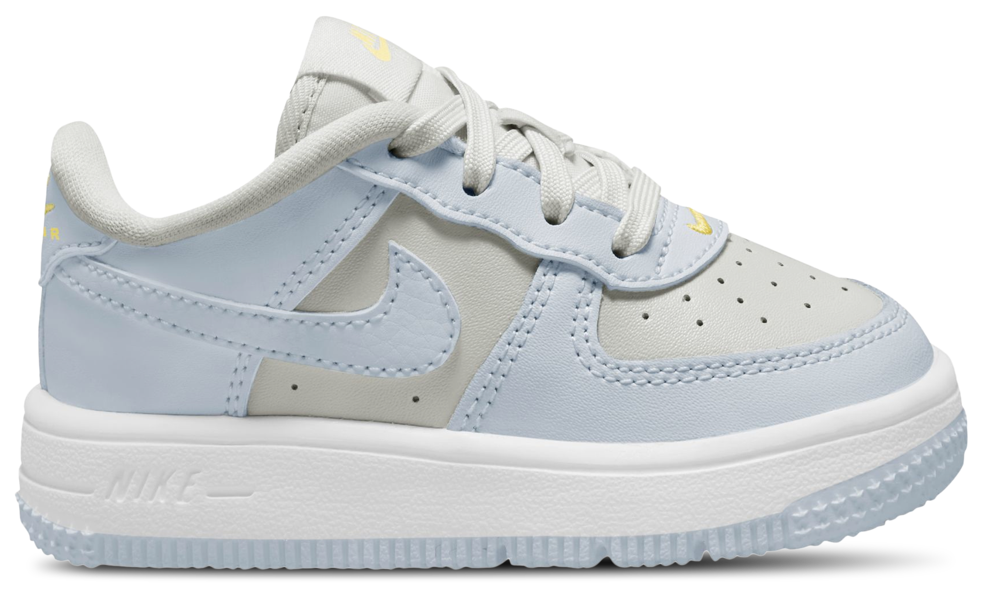 Nike Air Force 1 Low Lace 童款 - Platinum Tint/Aura/Alabaster - Image 1