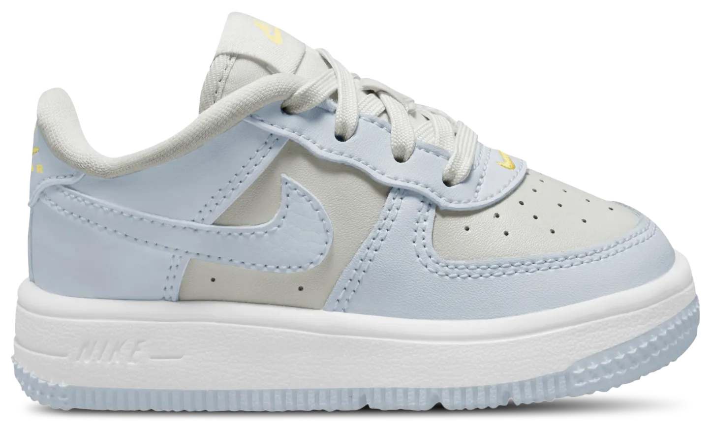 Nike Air Force 1 Low Lace 童款 - Platinum Tint/Aura/Alabaster - Image 1
