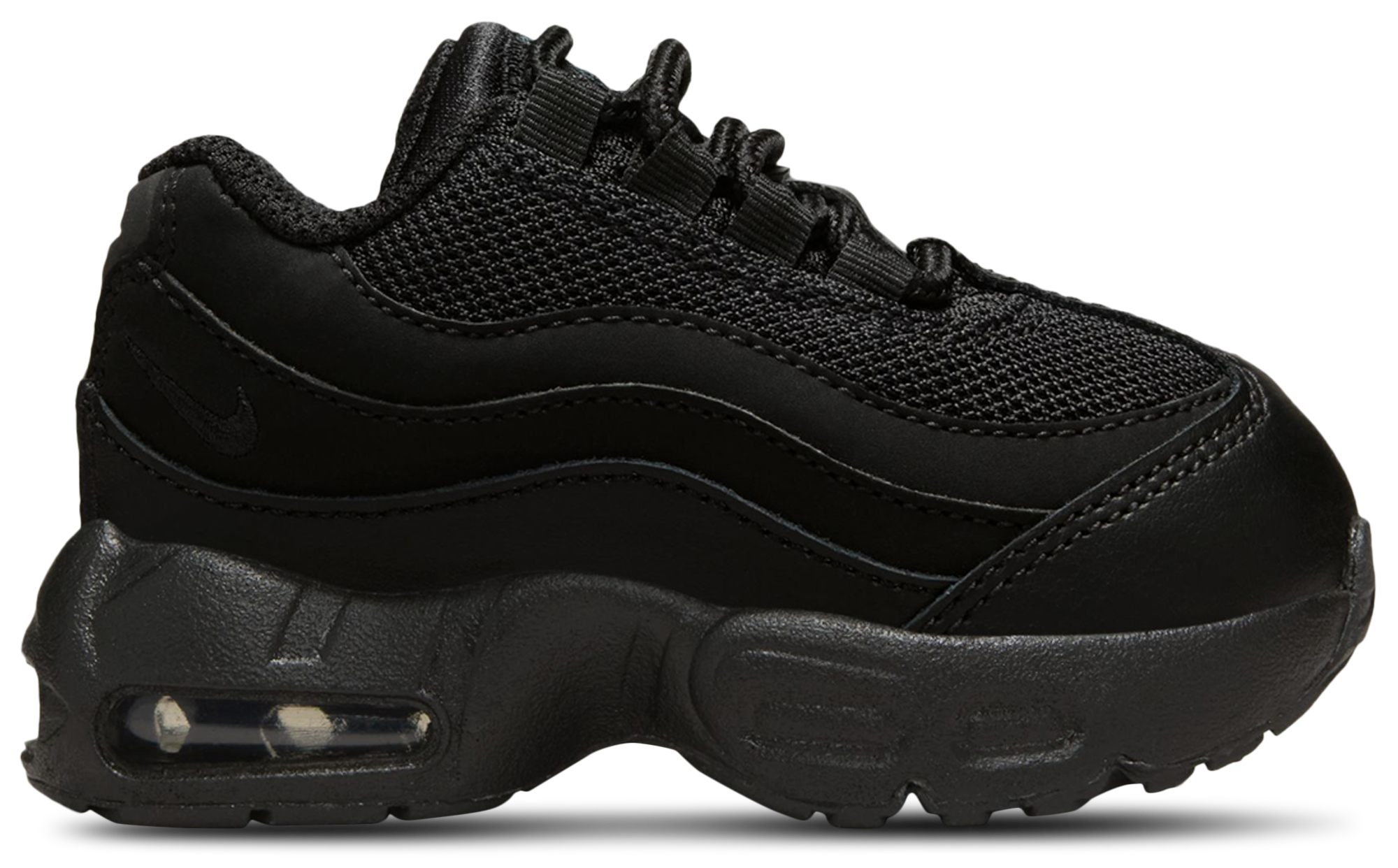Nike Air Max 95 Recraft 童款 - Black/Black/Anthracite - Image 1