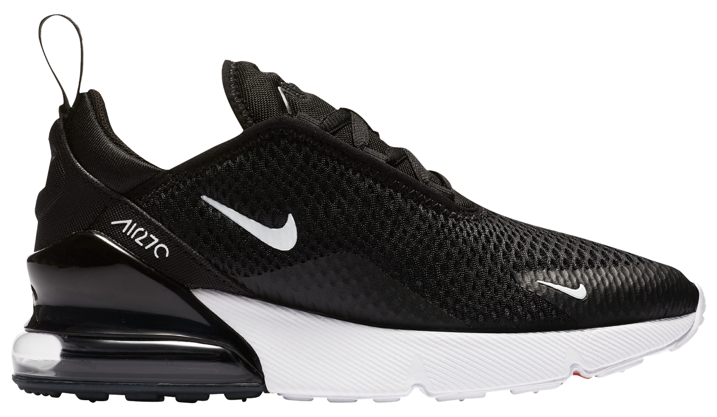 Nike Air Max 270 童款 - Black/White/Anthracite - Image 2