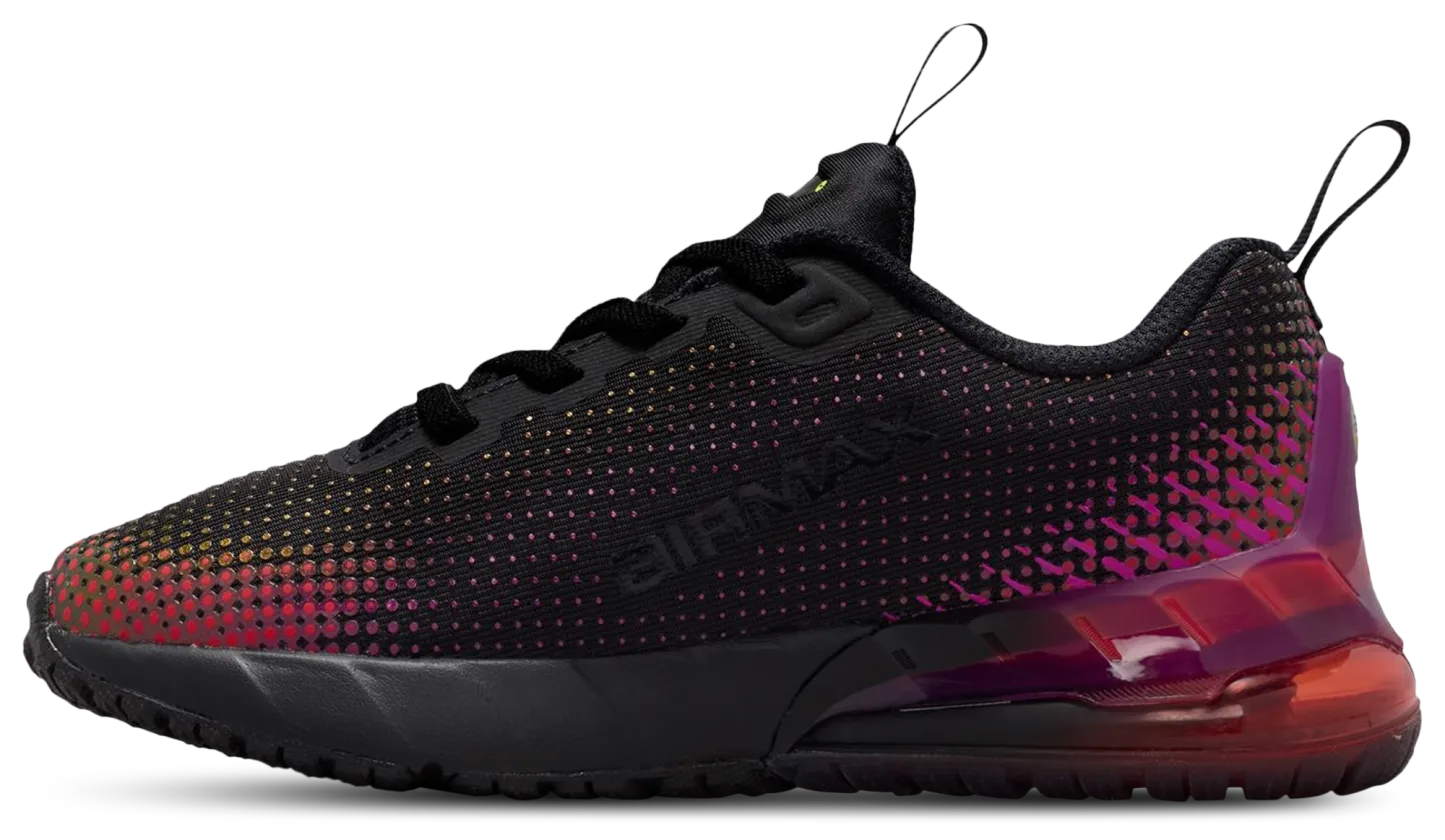 Nike Air Max Phoenix 童款 - Black/Vivid Purple/Challenge Red - Image 2