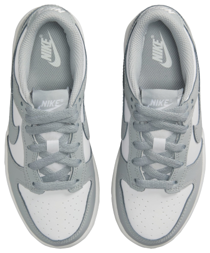 Nike Dunk Low 童款 - Light Smoke Grey/White/White - Image 4