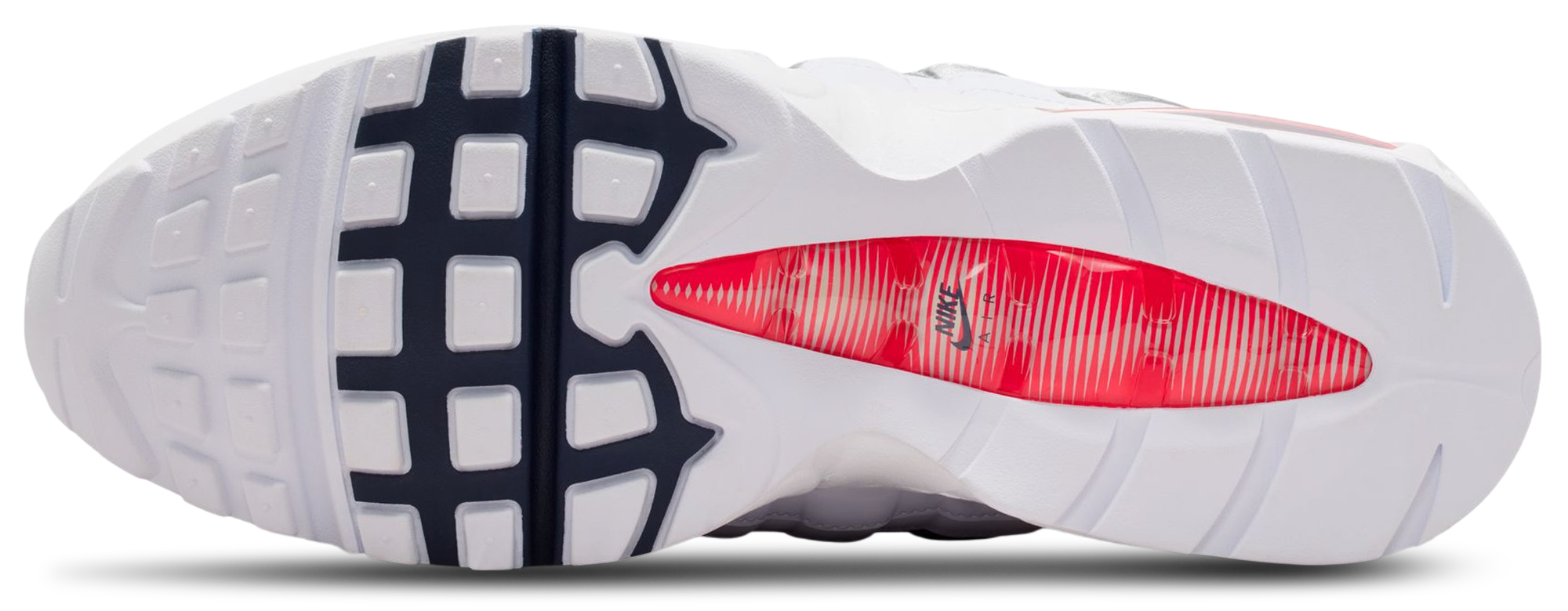 Nike Air Max 95 - Men's - Speed Red/White/Mtlc Silver - Image 5