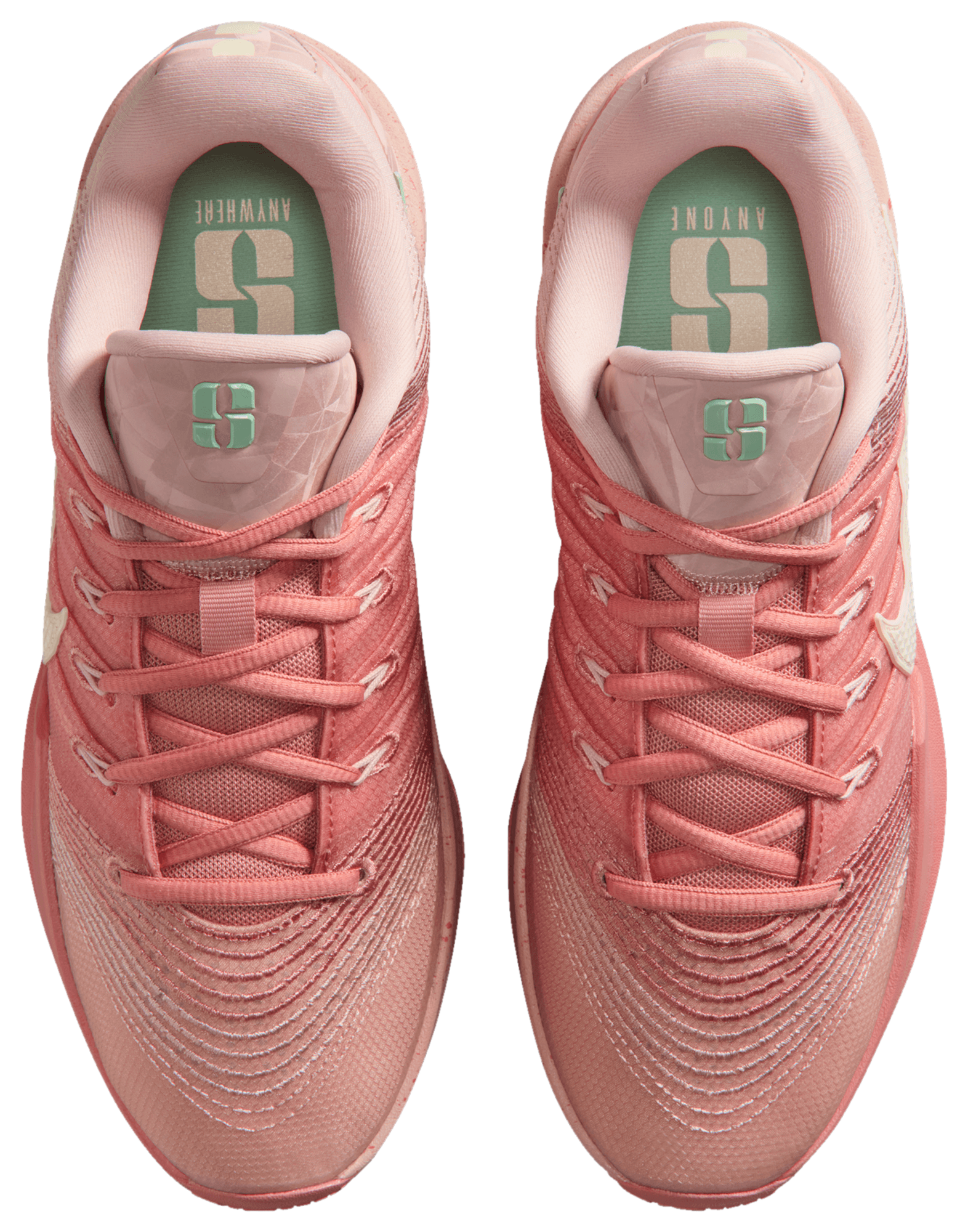 Nike Sabrina 3 - Red Stardust/Pink Oxford/Coconut Milk - Image 4