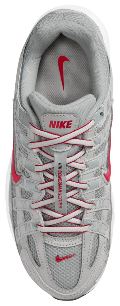 Nike P-6000 童款 - Gym Red/Metallic Silver - Image 3