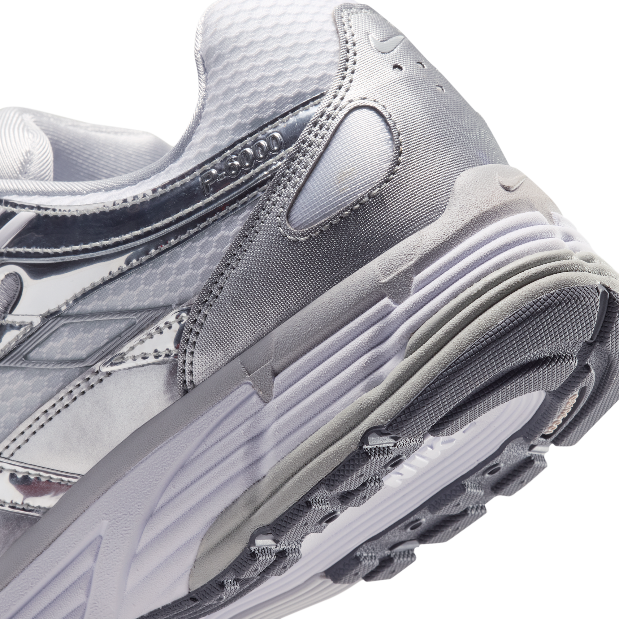 Nike P-6000 - Grey Fog/White/Metallic Silver - Image 7