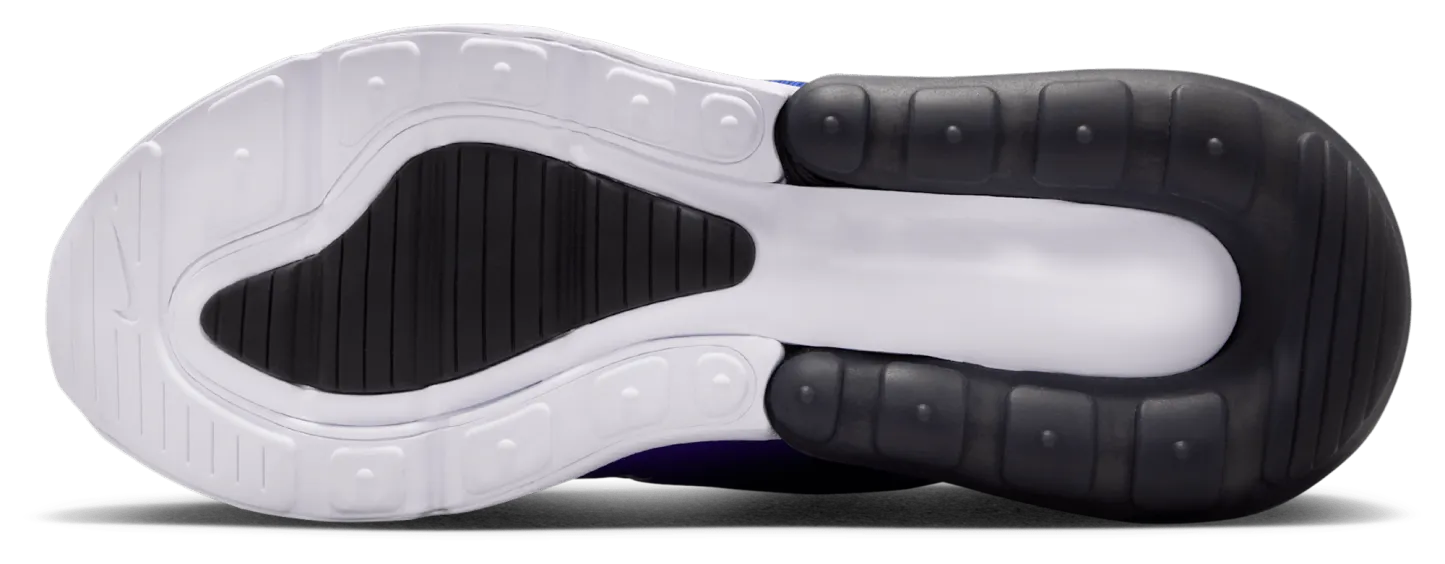 Nike Air Max 270 童款 - Racer Blue/Black/White - Image 5