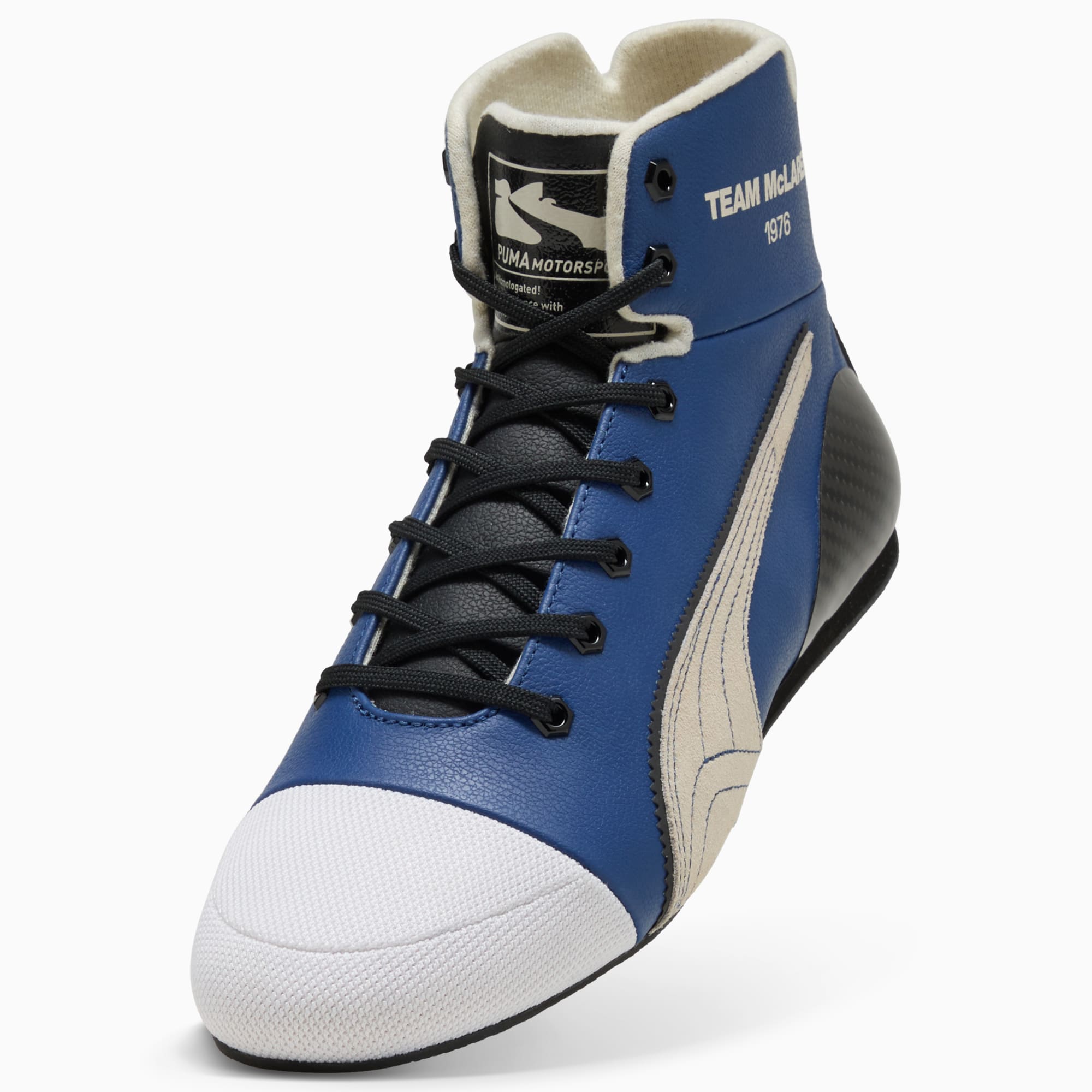 McLAREN RACING Speedcat Mid James Hunt Men's Mid-Top Sneakers - Clyde Royal - 6