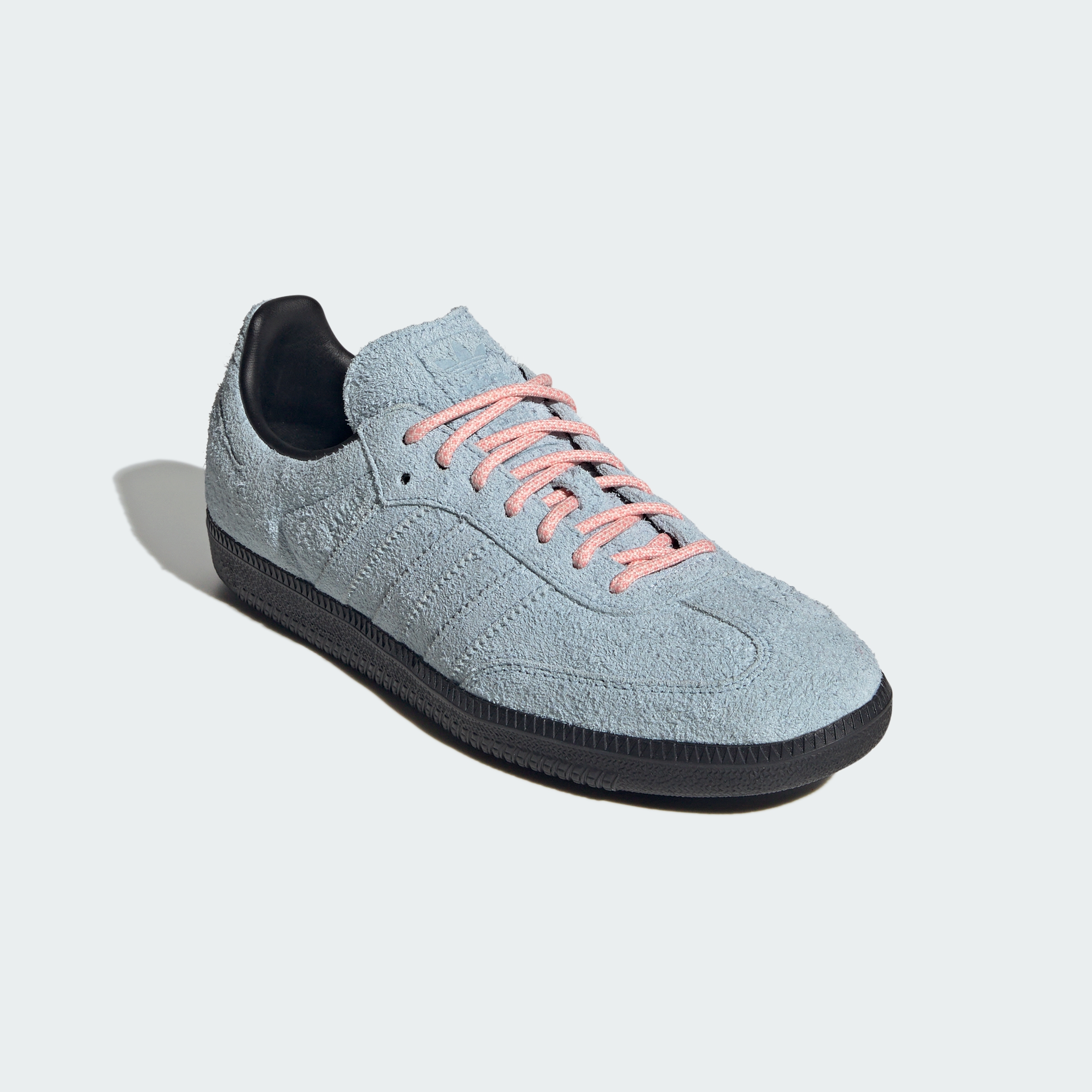 adidas SAMBA OG SHOES - Clear Sky / Semi Frozen Turbo / Core Black - View 5