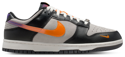 Nike Dunk Low Retro Premium - Medium Grey/Orange Peel/Black - Image 1