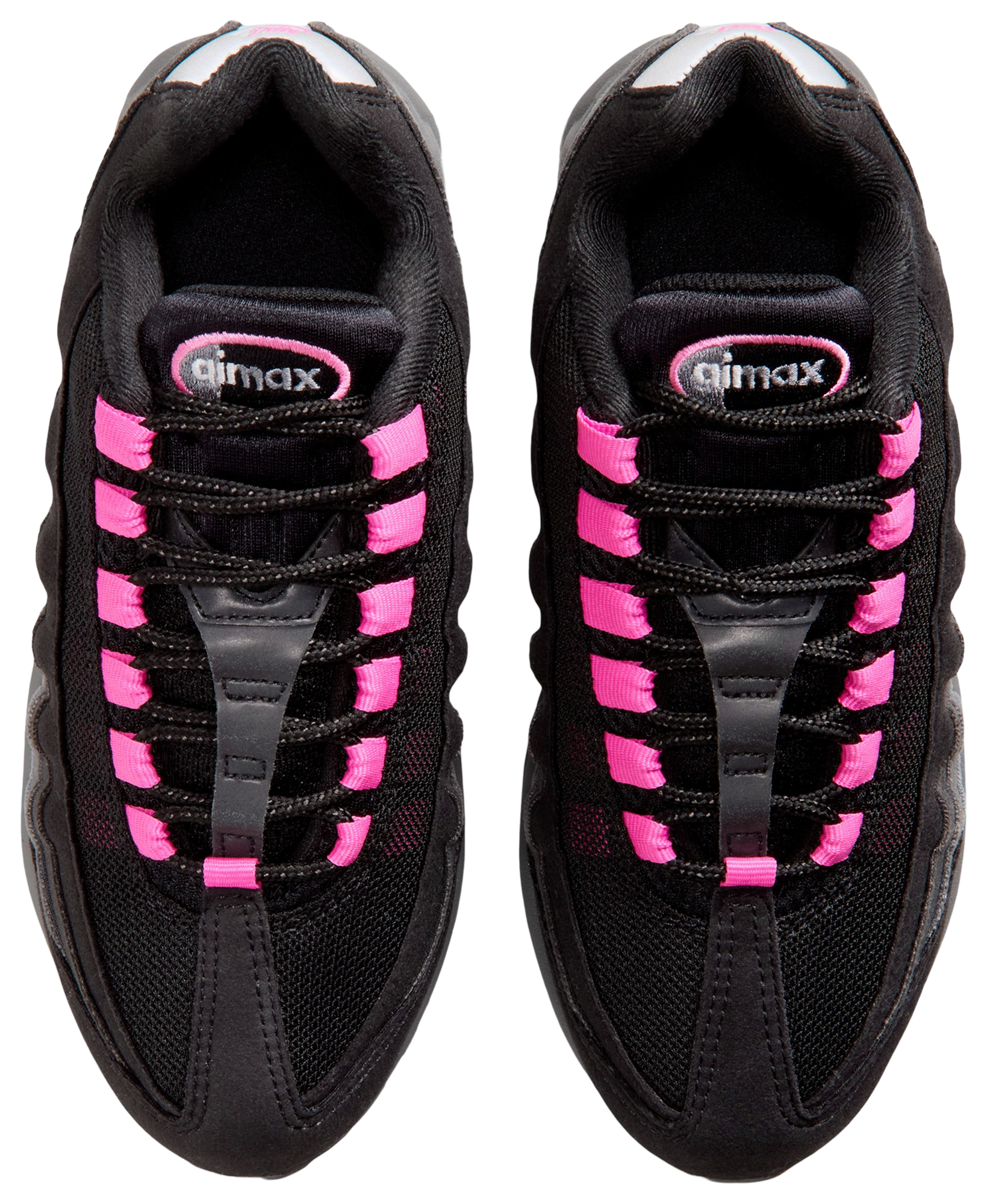 Nike Air Max 95 童款 - Black/Playful Pink/Cool Gray - Image 4