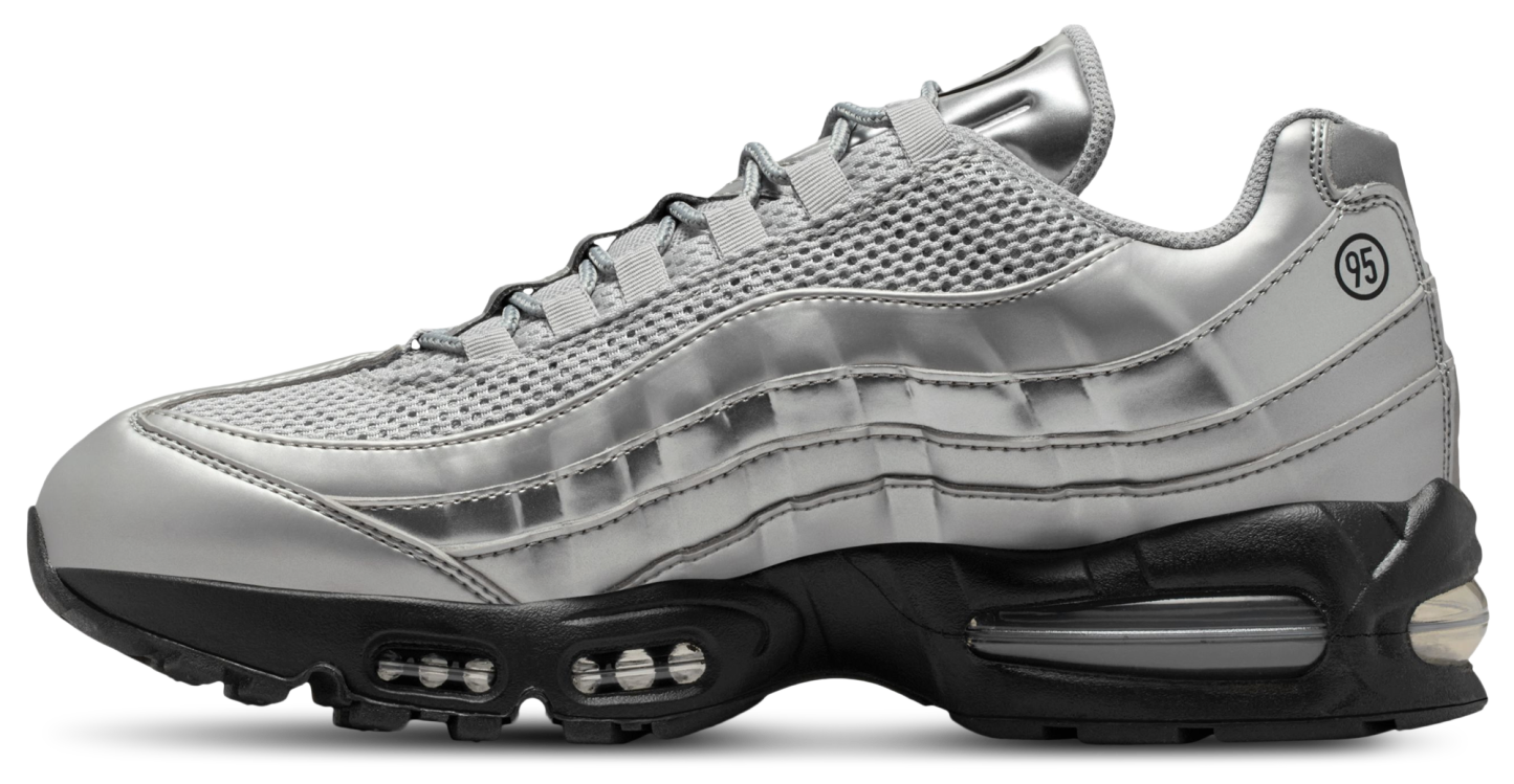 Nike Air Max 95 OG Dimension - Black/University Red/Metallic Silver - Image 2