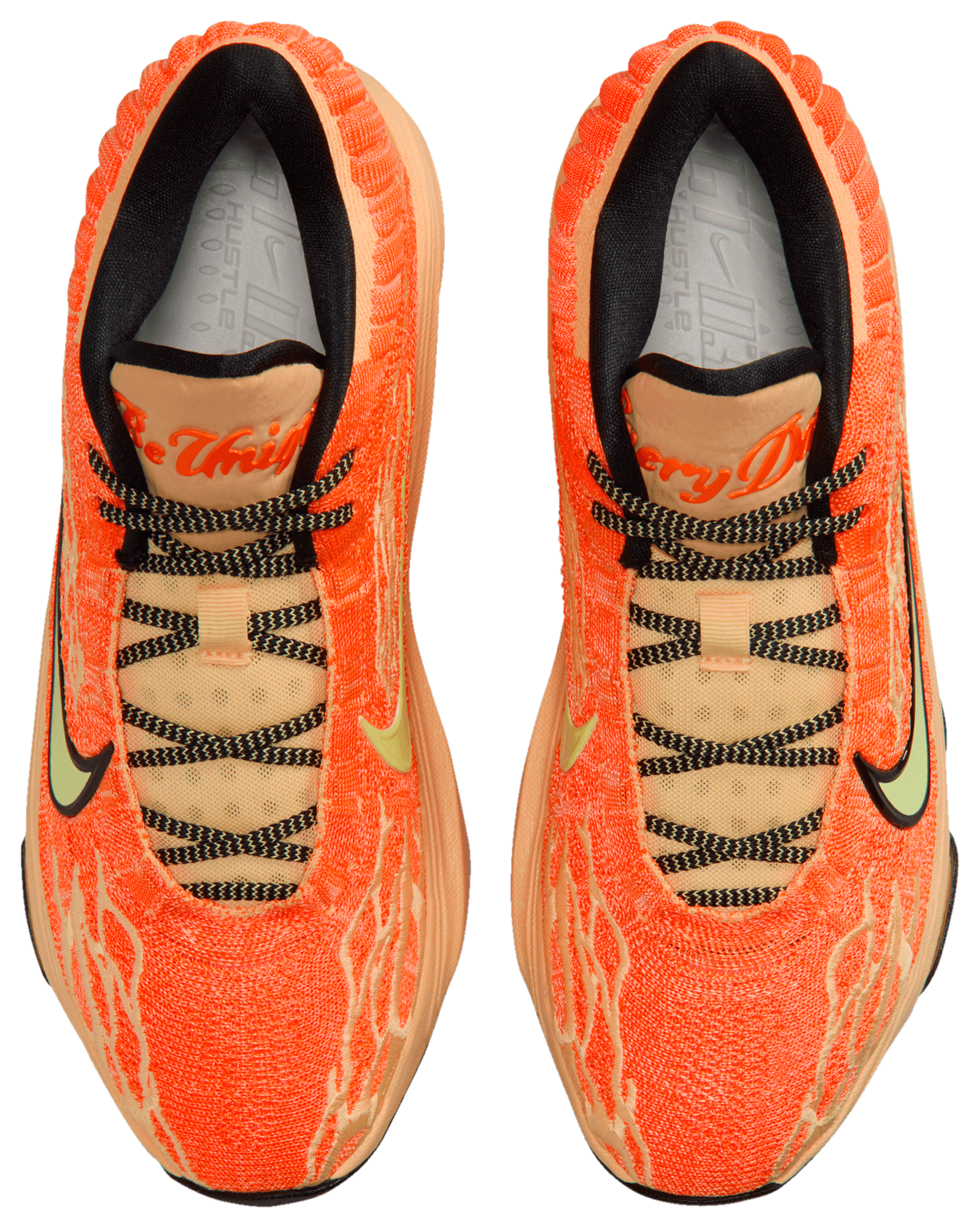 Nike G.T. Hustle 3 - Barely Volt/Melon Tint/Black - Image 4