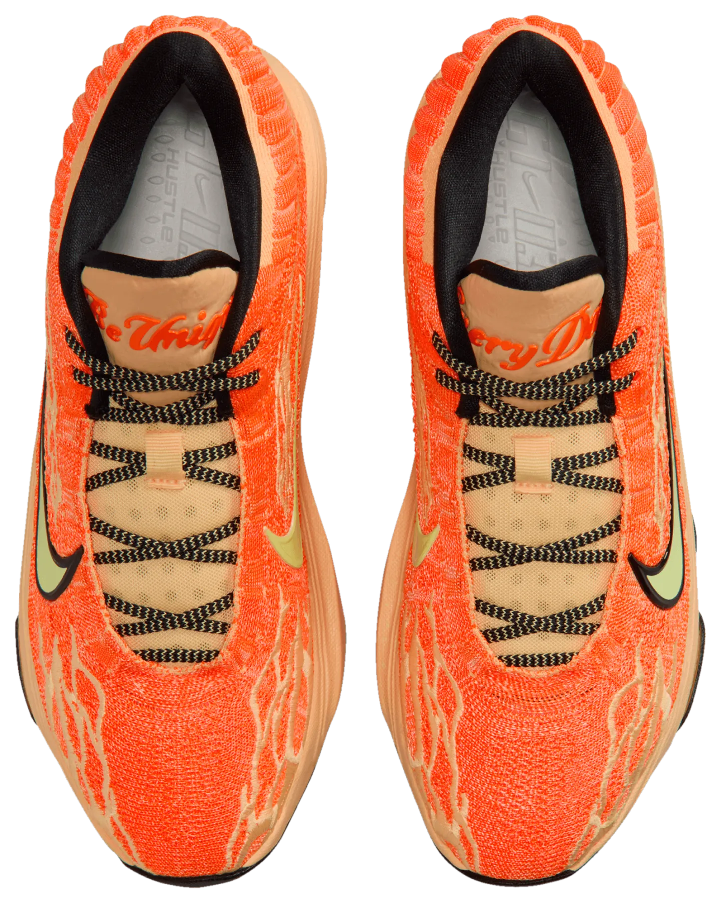 Nike G.T. Hustle 3 - Barely Volt/Melon Tint/Black - Image 4