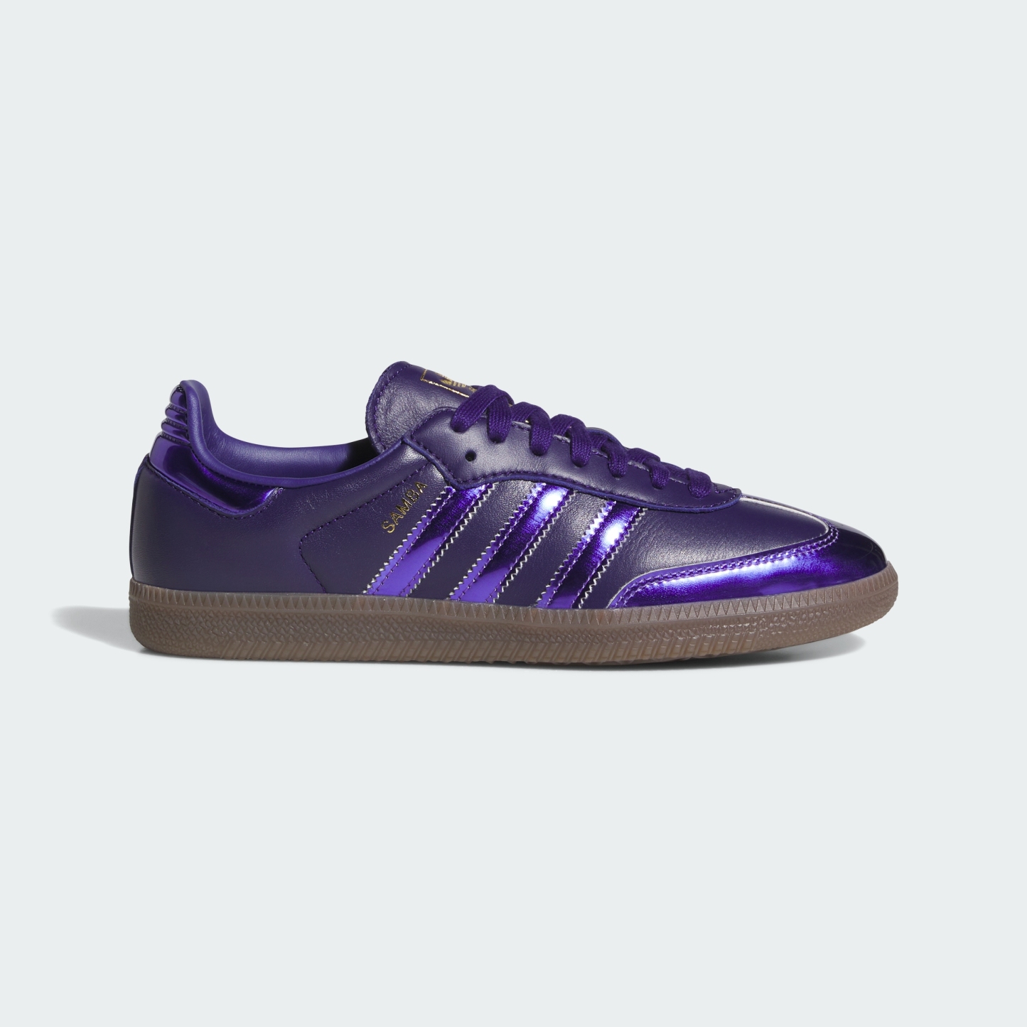 adidas SAMBA LT SHOES - Collegiate Purple / Purple Rush / Gold Metallic - View 3
