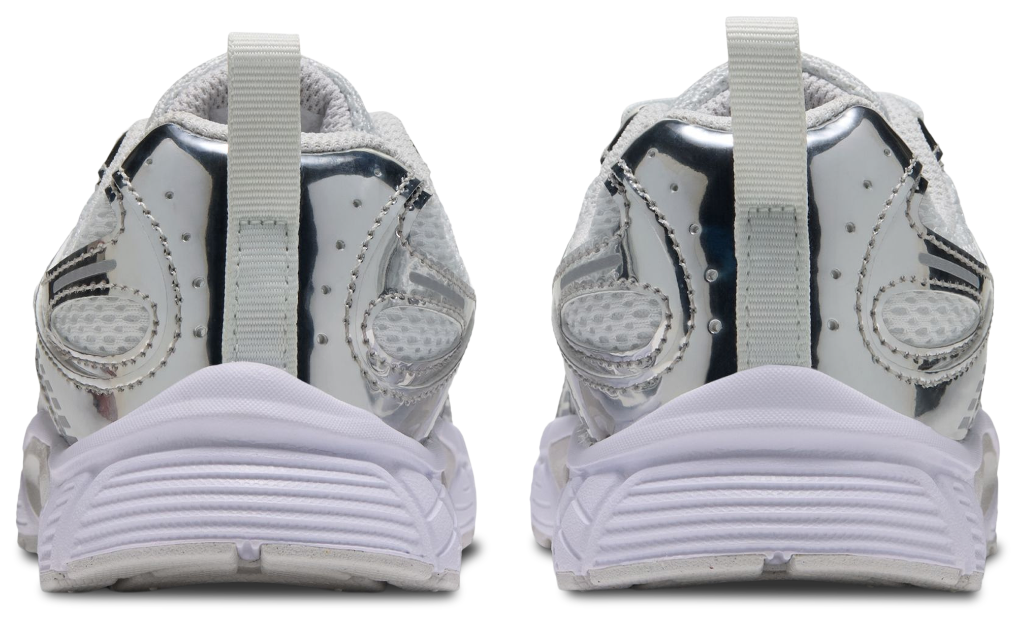 Nike V5 RNR Shine 童款 - White/Silver/Grey - Image 3