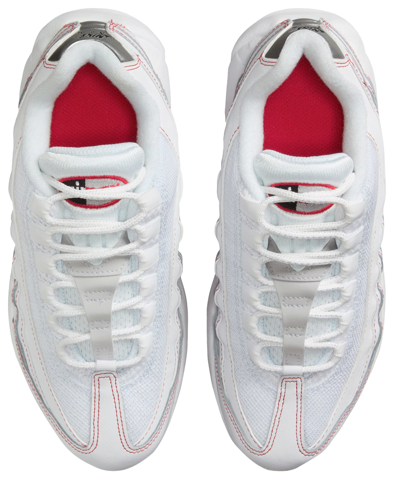 Nike Air Max 95 童款 - White/White - Image 4