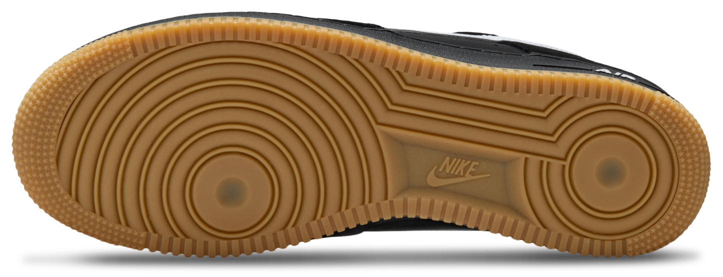 Nike AF1 '07 LV8 1 - Black/Gum/White - Image 5