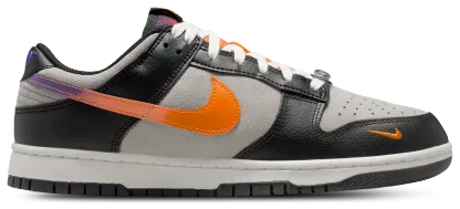 Nike Dunk Low Retro Premium - Medium Grey/Orange Peel/Black - Image 1