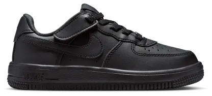 Nike Air Force 1 童款 - Black/Black - Image 1